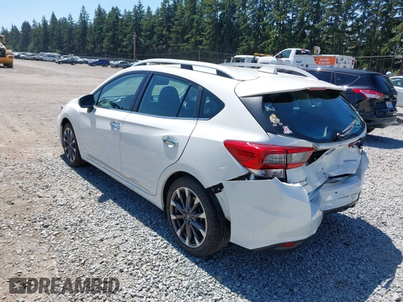 2022 Subaru Impreza Limited with VIN 4S3GTAU66N3725389, listed as a IAAI auction lot 42759727 with 26,547 mi miles and . Bid and sale history available at DreamBid. Image 3.