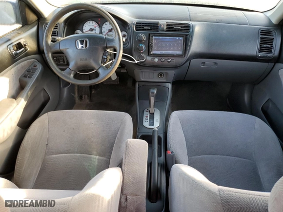 2002 Honda Civic EX with VIN 2HGES26772H523158, listed as a Copart auction lot 53715335 with 180,917 mi miles and Clean Title. Bid and sale history available at carsss.com. Image 8.