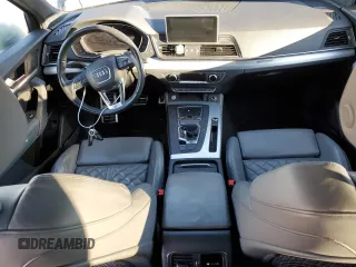 2019 Audi SQ5 Premium Plus with VIN WA1B4AFY5K2001775, listed as a Copart auction lot 80466204 with 120,337 mi miles and Salvage Title. Bid and sale history available at DreamBid. Image 8.