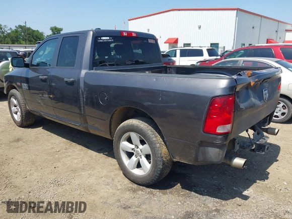 2020 Ram 1500 Tradesman with VIN 1C6RR6FT9LS138721, listed as a IAAI auction lot 42174034 with 167,726 mi miles and . Bid and sale history available at DreamBid. Image 3.