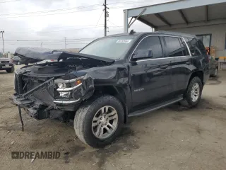 2015 Chevrolet Tahoe LS with VIN 1GNSCAKC3FR649087, listed as a Copart auction lot 86782064 with 152,094 mi miles and Salvage title. Bid and sale history available at DreamBid. Image 1.