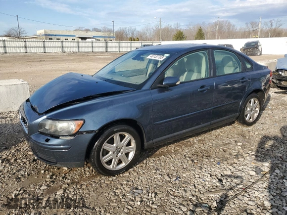 2006 Volvo S40 2.4L with VIN YV1MS382262216488, listed as a Copart auction lot 46152705 with 136,264 mi miles and Non Repairable. Bid and sale history available at carsss.com. Image 1.