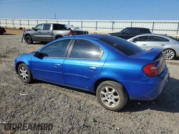 2005 Dodge Neon SXT with VIN 1B3ES56C35D167064, listed as a Copart auction lot 75511254 with 183,946 mi miles and Clean Title. Bid and sale history available at carsss.com. Image 2.