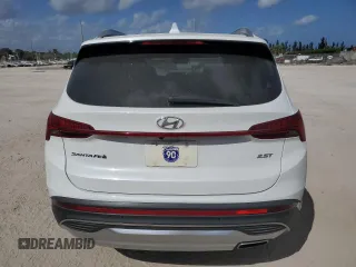 2022 Hyundai Santa Fe Limited with VIN 5NMS44AL2NH455808, listed as a Copart auction lot 45237285 with 51,255 mi miles and Salvage Title. Bid and sale history available at carsss.com. Image 6.