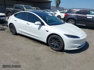 2024 Tesla Model 3 Long Range with VIN 5YJ3E1EB2RF773730, listed as a IAAI auction lot 41857720 with 18,178 mi miles. Bid and sale history available at carsss.com. Image 1.