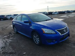 2014 Nissan Sentra SV with VIN 3N1AB7AP6EL639418, listed as a IAAI auction lot 41354872 with 142,833 mi miles. Bid and sale history available at carsss.com. Image 1.