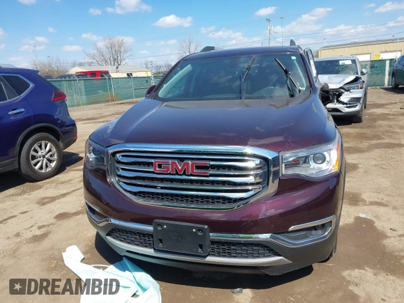 2018 GMC Acadia SLT with VIN 1GKKNMLS9JZ104230, listed as a IAAI auction lot 41859341 with 42,981 mi miles and . Bid and sale history available at carsss.com. Image 12.