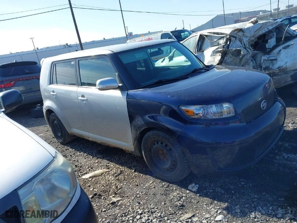 2009 Scion xB with VIN JTLKE50E491080143, listed as a IAAI auction lot 41821305 with 244164 miles. Bid and sale history available at carsss.com. Image 1.