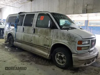 2002 GMC Savana with VIN 1GDFG15R421146719, listed as a Copart auction lot 45996815 with 176,189 mi miles and Clean Title. Bid and sale history available at carsss.com. Image 4.