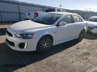 2017 Mitsubishi Lancer ES with VIN JA32V2FW6HU014960, listed as a Copart auction lot 70043804 with 102,710 mi miles and Salvage Title. Bid and sale history available at carsss.com. Image 1.