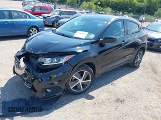 2021 Honda HR-V EX with VIN 3CZRU6H53MM754893, listed as a IAAI auction lot 39904214 with 58,537 mi miles. Bid and sale history available at carsss.com. Image 17.