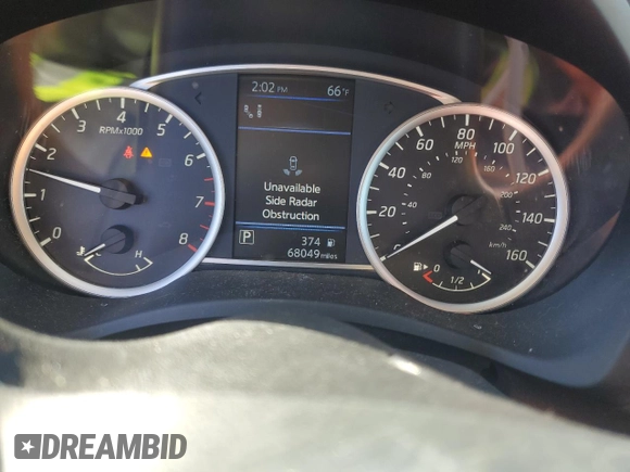 2019 Nissan Sentra S with VIN 3N1AB7AP2KY252153, listed as a Copart auction lot 46340695 with 68,049 mi miles and Salvage Title. Bid and sale history available at DreamBid. Image 9.