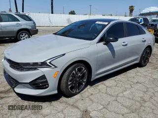 2021 Kia K5 GT-Line with VIN 5XXG64J20MG013596, listed as a Copart auction lot 54723055 with 59,462 mi miles and Clean Title. Bid and sale history available at carsss.com. Image 1.