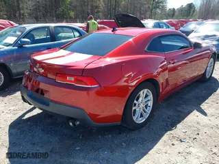 2014 Chevrolet Camaro LS with VIN 2G1FA1E31E9204148, listed as a IAAI auction lot 41822332 with 148,677 mi miles. Bid and sale history available at carsss.com. Image 4.