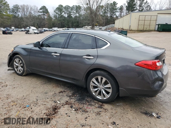 2012 Infiniti M37 with VIN JN1BY1AR8CM390754, listed as a Copart auction lot 84196764 with 141,360 mi miles and Salvage Title. Bid and sale history available at carsss.com. Image 2.