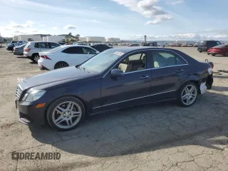 2013 Mercedes-Benz E 350 Luxury with VIN WDDHF5KB7DA718552, listed as a Copart auction lot 48538795 with 105,295 mi miles and Salvage Title. Bid and sale history available at DreamBid. Image 1.