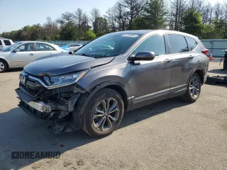 2020 Honda CR-V EX-L with VIN 5J6RW2H86LA015266, listed as a Copart auction lot 61204665 with 39,052 mi miles and Salvage title. Bid and sale history available at DreamBid. Image 1.