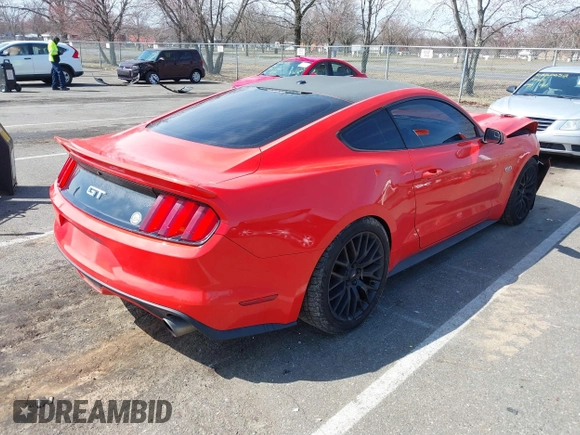 2016 Ford Mustang GT with VIN 1FA6P8CF3G5326429, listed as a IAAI auction lot 41847766 with 87,792 mi miles. Bid and sale history available at carsss.com. Image 4.
