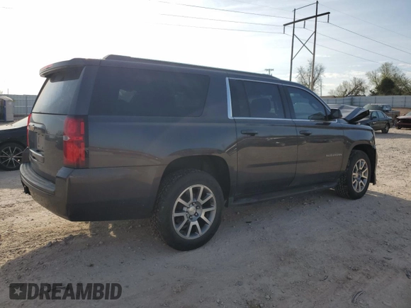 2017 Chevrolet Suburban LT with VIN 1GNSKHKC2HR135066, listed as a Copart auction lot 50545315 with 95,601 mi miles and Salvage Title. Bid and sale history available at carsss.com. Image 3.
