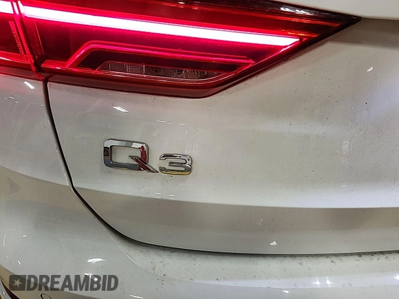 2023 Audi Q3 S line Premium with VIN WA1DECF33P1105667, listed as a IAAI auction lot 42731224 with 48,717 mi miles and . Bid and sale history available at DreamBid. Image 11.