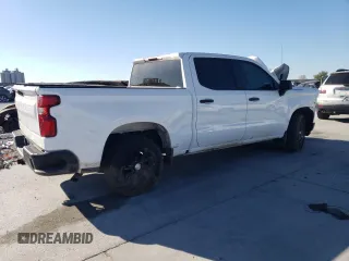 2022 Chevrolet Silverado 1500 Work Truck with VIN 3GCPAAEK9NG624362, listed as a Copart auction lot 49453475 with 80,536 mi miles and Salvage Title. Bid and sale history available at DreamBid. Image 3.