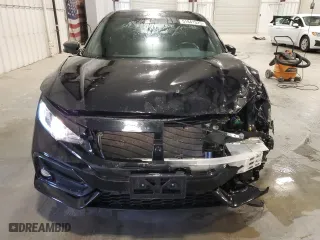 2021 Honda Civic Hatchback EX with VIN SHHFK7H60MU200579, listed as a Copart auction lot 51841525 with 54,970 mi miles and Salvage Title. Bid and sale history available at carsss.com. Image 5.