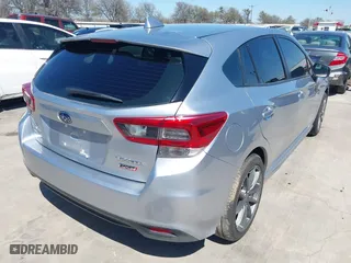 2022 Subaru Impreza Sport with VIN 4S3GTAM6XN3726187, listed as a IAAI auction lot 41760370 with 30,183 mi miles. Bid and sale history available at carsss.com. Image 4.