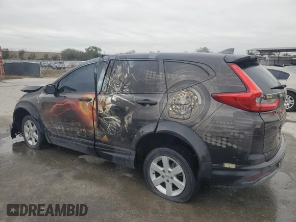 2018 Honda CR-V LX with VIN 2HKRW5H38JH423589, listed as a Copart auction lot 87977035 with 238,898 mi miles and Non Repairable. Bid and sale history available at carsss.com. Image 2.
