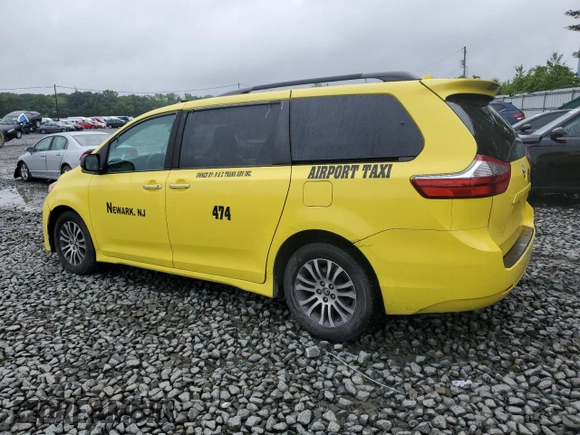 2020 Toyota Sienna XLE Auto Access Seat with VIN 5TDYZ3DC4LS025001, listed as a Copart auction lot 58201225 with 120,395 mi miles and Salvage title. Bid and sale history available at DreamBid. Image 2.