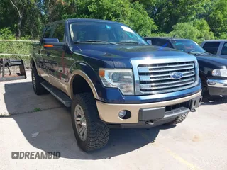 2014 Ford F-150 XL with VIN 1FTFW1ET1EKF36713, listed as a IAAI auction lot 42074178 with 189,451 mi miles. Bid and sale history available at carsss.com. Image 1.