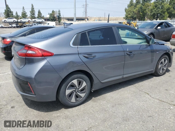 2019 Hyundai Ioniq SEL z VIN KMHC75LC5KU139477, wystawiony jako Copart lot #55278235 z przebiegiem 86 198 mil mil oraz Szkoda całkowita • Salvage title. Historia ofert i sprzedaży dostępna na DreamBid. Obrazek 3.