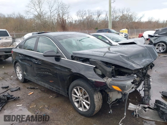 2018 Hyundai Sonata SE with VIN 5NPE24AF8JH659684, listed as a IAAI auction lot 41458940 with 134,989 mi miles and . Bid and sale history available at carsss.com. Image 1.