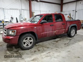 2011 Ram Dakota Bighorn/Lonestar with VIN 1D7RW3GP1BS559516, listed as a Copart auction lot 47710144 with 132,104 mi miles and Salvage Title. Bid and sale history available at carsss.com. Image 1.