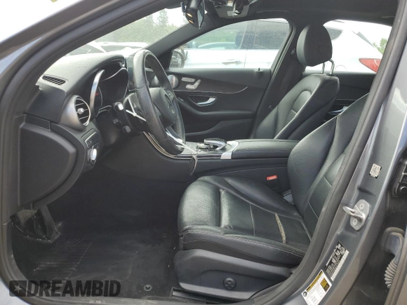 2018 Mercedes-Benz C 300 with VIN 55SWF4KB4JU275029, listed as a Copart auction lot 60671925 with 86,508 mi miles and Salvage title. Bid and sale history available at DreamBid. Image 7.