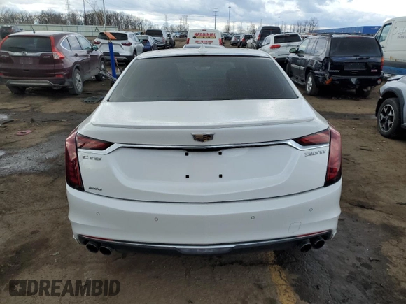 2019 Cadillac CT6 Sport AWD with VIN 1G6KP5R62KU132670, listed as a Copart auction lot 42539895 with 56,968 mi miles and Clean title. Bid and sale history available at DreamBid. Image 6.