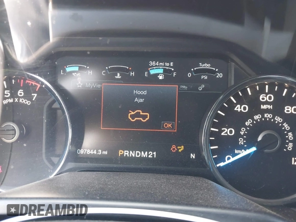 2016 Ford F-150 XLT with VIN 1FTEW1EG4GFD03452, listed as a IAAI auction lot 41844757 with 97,844 mi miles and . Bid and sale history available at DreamBid. Image 7.