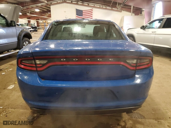 2020 Dodge Charger Police with VIN 2C3CDXKT4LH186759, listed as a Copart auction lot 43547955 with 99,471 mi miles and Clean Title. Bid and sale history available at carsss.com. Image 6.
