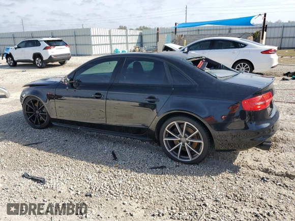 2016 Audi S4 Premium Plus with VIN WAUBGAFL4GA002704, listed as a Copart auction lot 42645005 with 68,049 mi miles and Salvage Title. Bid and sale history available at carsss.com. Image 2.