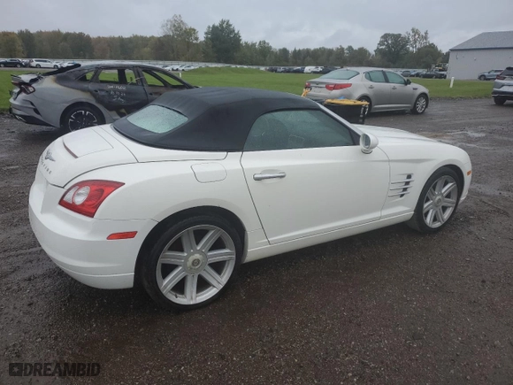 2005 Chrysler Crossfire Limited with VIN 1C3AN65L75X056564, listed as a Copart auction lot 76039594 with 68,256 mi miles and Salvage Title. Bid and sale history available at carsss.com. Image 3.