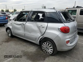 2014 FIAT 500L Easy with VIN ZFBCFABH0EZ024955, listed as a Copart auction lot 82365864 with Not Provided miles and Salvage Title. Bid and sale history available at DreamBid. Image 2.