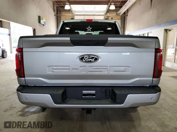2024 Ford F-150 STX with VIN 1FTEW2LP8RKF13149, listed as a Copart auction lot 50226125 with 2,637 mi miles and Salvage Title. Bid and sale history available at carsss.com. Image 6.