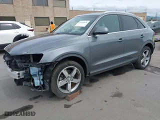 2015 Audi Q3 2.0T Premium Plus with VIN WA1EFCFSXFR009768, listed as a IAAI auction lot 41974476 with 53,013 mi miles. Bid and sale history available at carsss.com. Image 18.