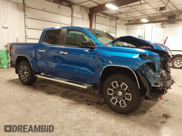 2024 Chevrolet Colorado 4WD Z71 with VIN 1GCPTDEK0R1120279, listed as a IAAI auction lot 41811733 with 6,611 mi miles and . Bid and sale history available at DreamBid. Image 1.