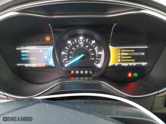 2017 Ford Fusion Energi SE with VIN 3FA6P0PU3HR354658, listed as a Copart auction lot 71824902 with 67,618 mi miles. Bid and sale history available at carsss.com. Image 9.