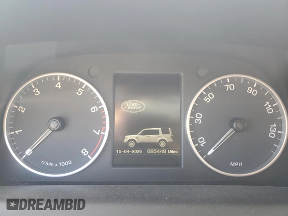 2015 Land Rover LR4 HSE with VIN SALAG2V68FA763677, listed as a Copart auction lot 53087165 with 95,488 mi miles and Salvage title. Bid and sale history available at DreamBid. Image 9.