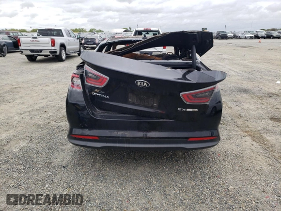 2016 Kia Optima EX with VIN KNAGN4AD5G5099062, listed as a Copart auction lot 50935355 with Not provided miles and Non repairable. Bid and sale history available at DreamBid. Image 6.