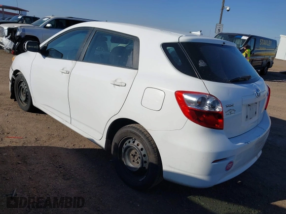 2010 Toyota Matrix with VIN 2T1KU4EE0AC255229, listed as a IAAI auction lot 41766570 with 262,763 mi miles. Bid and sale history available at carsss.com. Image 3.