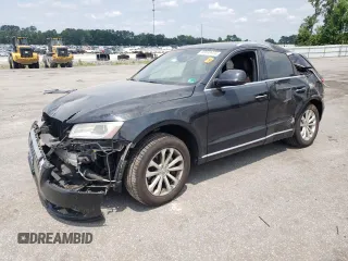 2015 Audi Q5 Premium with VIN WA1CFAFP2FA115248, listed as a Copart auction lot 59538475 with 151,828 mi miles and Salvage title. Bid and sale history available at DreamBid. Image 1.