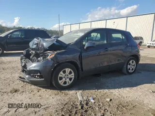 2018 Chevrolet Trax LS with VIN 3GNCJKSB8JL415423, listed as a Copart auction lot 50098555 with 64,736 mi miles and Salvage Title. Bid and sale history available at carsss.com. Image 1.
