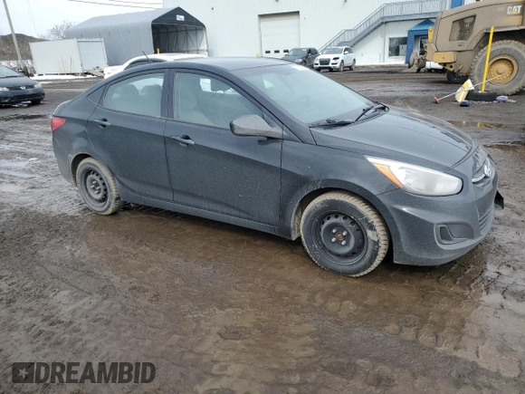 2016 Hyundai Accent SE with VIN KMHCT4AE7GU070485, listed as a Copart auction lot 47302385 with 152,330 mi miles and Salvage Title. Bid and sale history available at carsss.com. Image 4.